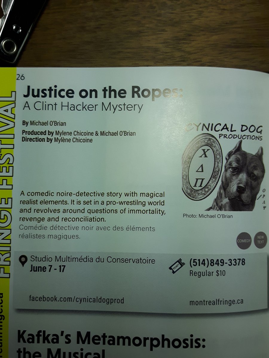 Voila! #ponties #fringebuzz #mtlfringe