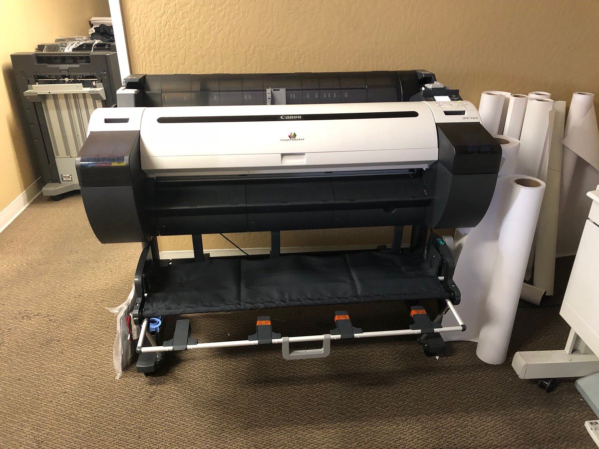 AandERepro's tweet photo. @AandERepro can get you into a #Canon #imagePROGRAF 780-36" wide #printer 5 color ink Capable of #printing 3 "D" size pages per #minute Change inks on the fly without interrupting the print job #RanchoCordova #Sacramento #Folsom #Smallbiz #California #KIP #Ricoh #Blueprint #sales https://t.co/CM4wg6MFDO