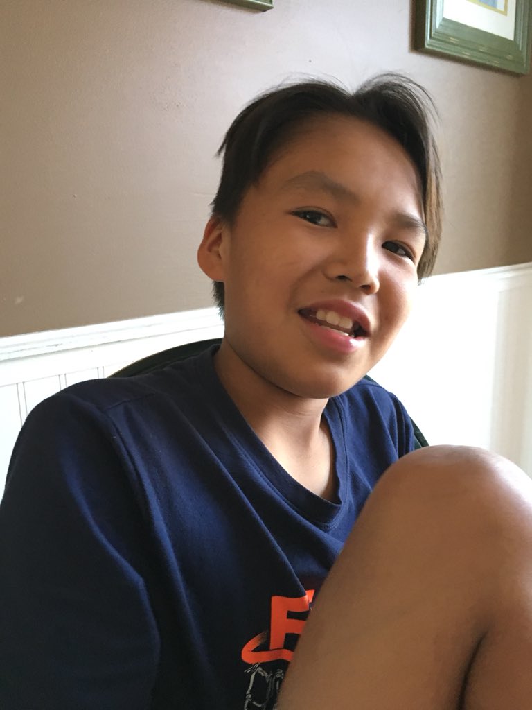 BonnieSears20's tweet photo. Proud of my son Liam who is being honoured in Winnipeg for his art as a #Tlicho youth from the #NWT @NCTR_UM @KevinLamoureux #DenePride https://t.co/f9NVMItDqX