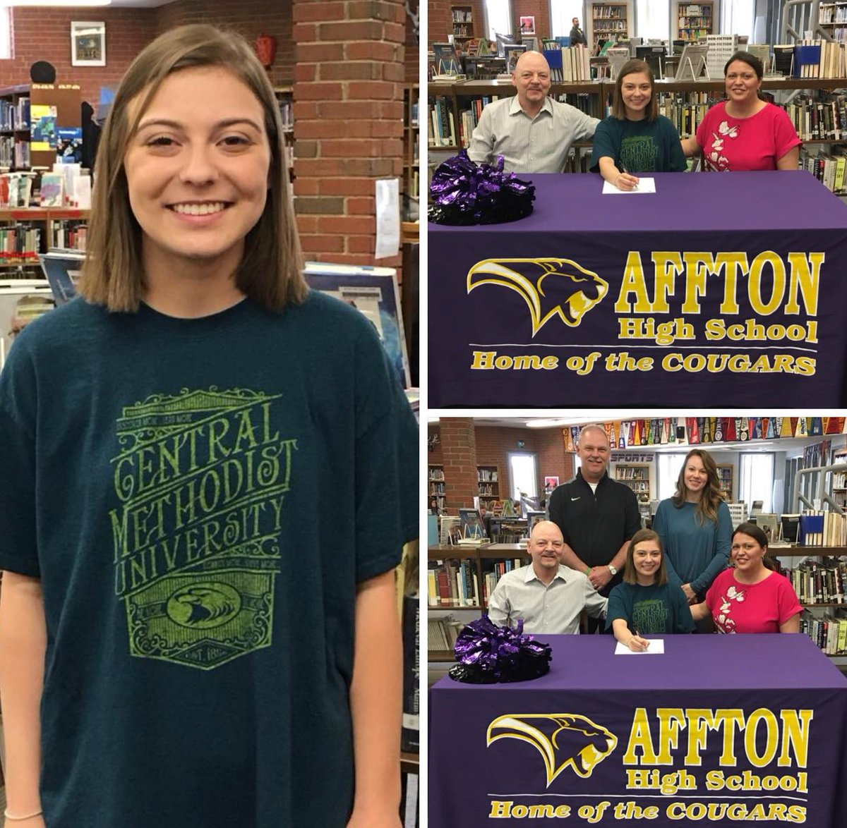 AfftonDanceTeam's tweet photo. Congrats to Maddy! CMU Dance Team is getting one of Affton’s greats! @AfftonDanceTeam is proud of you! https://t.co/aMrcicNQ5P