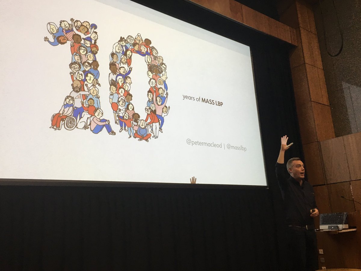 pjsk65's tweet photo. Peter Macleod speaking on Canadian experience with public libraries and especially the Toronto Public Libraries and @masslbp ...are we comfortable being radicals? #radicallibraries #PLVN https://t.co/EjEd3SGKbP