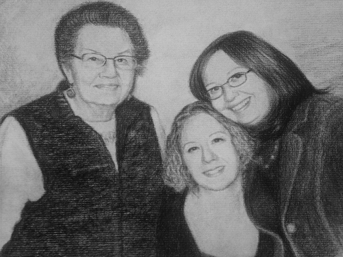 DsgnYourCanvas's tweet photo. #DesignYourCanvas #CharcoalDrawing #MothersDayGiftIdeas #ThreeGenerations #Mother #Daughter #Grandmother #Family #PerfectGift #HappyTears #OrderOnline #SupportArtists #NotSoldInStores https://t.co/f87W1Yper7