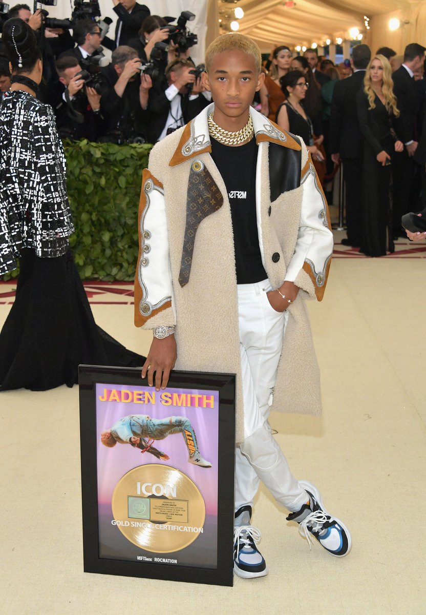 XXL's tweet image. .@officialjaden living up to his icon status at the #MetGala