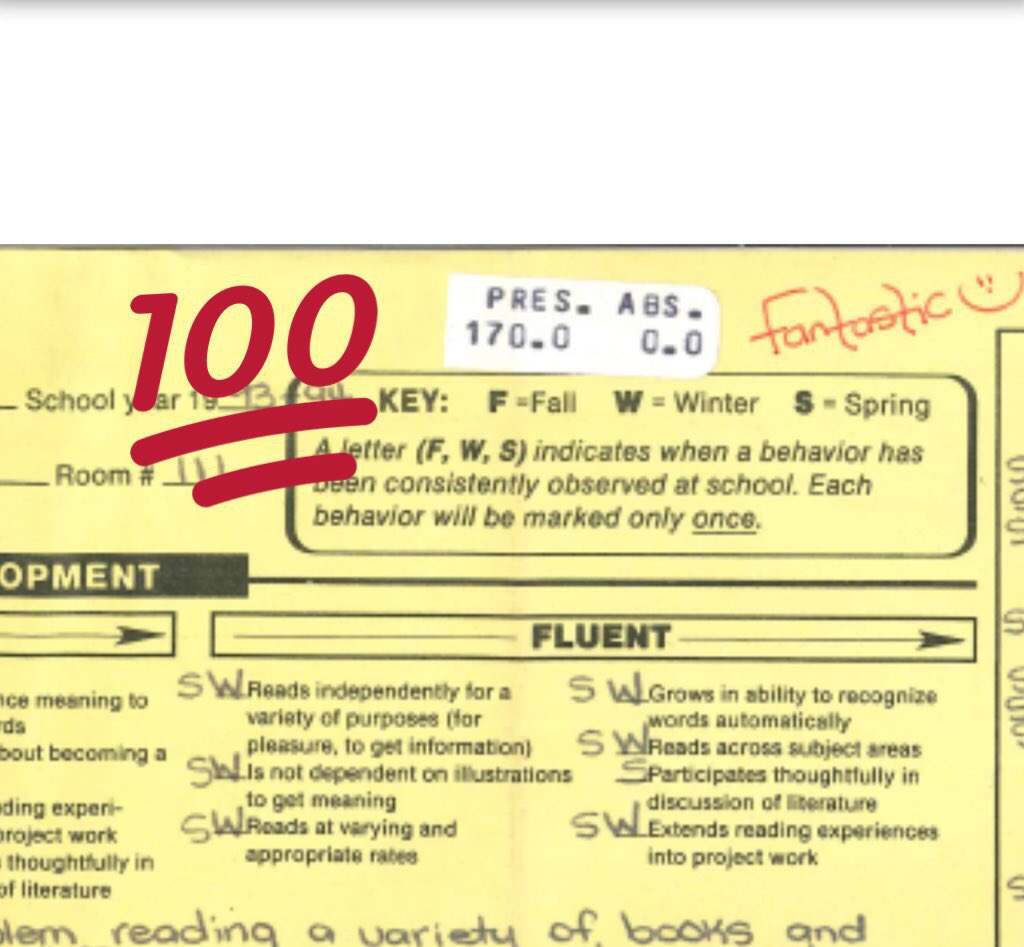 Wondering why I am a stickler for good student attendance? Because Young Ms. Costello ALWAYS came to school when she was a kid! 😂 #TeacherAppreciationWeek