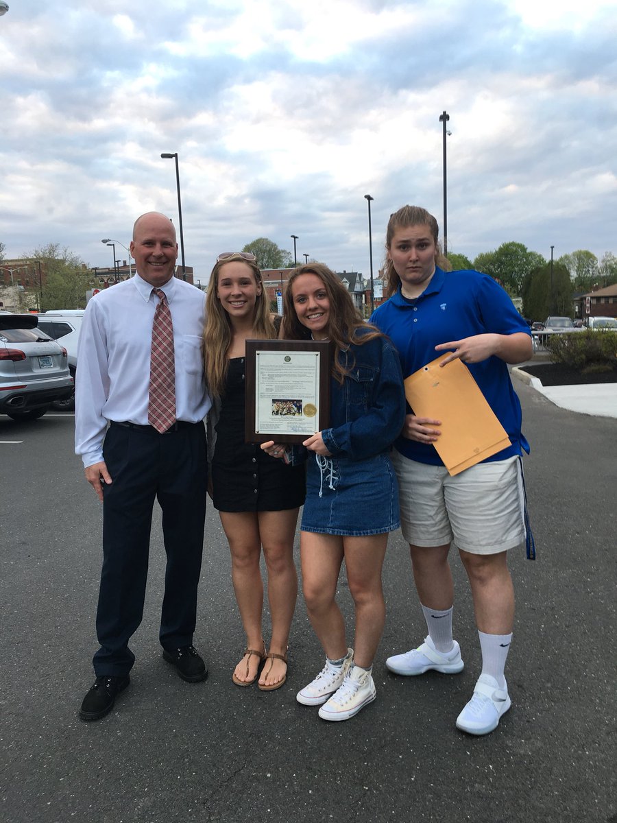 Honored by the City of Middletown, the Class LL Champs and #1 girls basketball team in the State -aka Mercy Tigers-were honored tonight by the Middletown Common Council and Mayor Dan Drew. Councilman Daley presented the resolution to Coach Kohs. <a href="/MercyTigers/">Mercy Tigers</a>