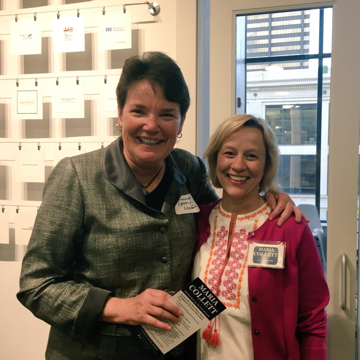 Betty Long is an incredible advocate for nurses and their patients, and I was thrilled to meet her at tonight‘s @RepresentPAC event. I can’t wait to bring a nurse’s perspective to Harrisburg! @GuardianNurses #NationalNursesDay #NursesWeek2018