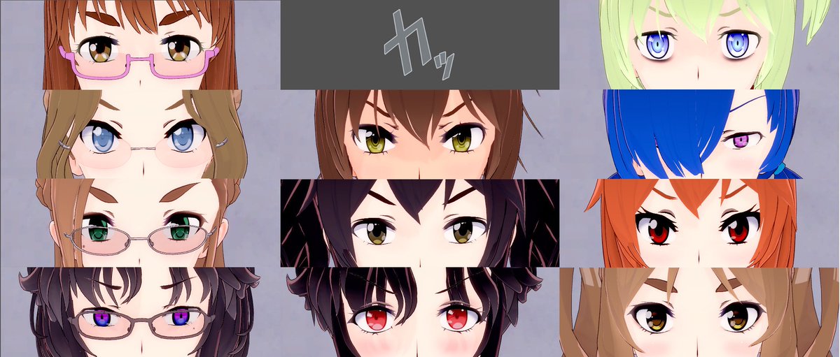 Jinxed_K's tweet photo. 生徒でペルソナカットインごっこ
目のエディット幅が広くてかなり個性を付けられるなこれ
#コイカツ https://t.co/8dQQK2fTfu