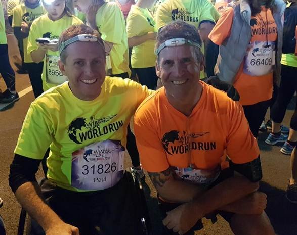 MFB_NEWS's tweet image. SO Paul Meehan &amp;amp; Commander Dave Harris were among a group of firefighters who participated in the @WFLWorldRun on Sunday night in support of spinal cord research. The global race was held at event locations across the world, with all runners starting at exactly the same moment.