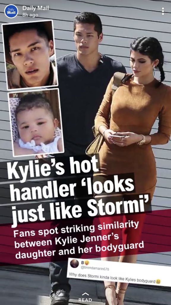 Kylie Jenner Bodyguard Daily Mail Famous Person