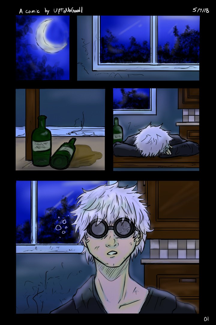 Arche_Nemesis's tweet photo. Tried my hand at a short comic involving my OC/persona, Z
#comic #occomic #uptonogood1OCs https://t.co/4HfMJx6DgX