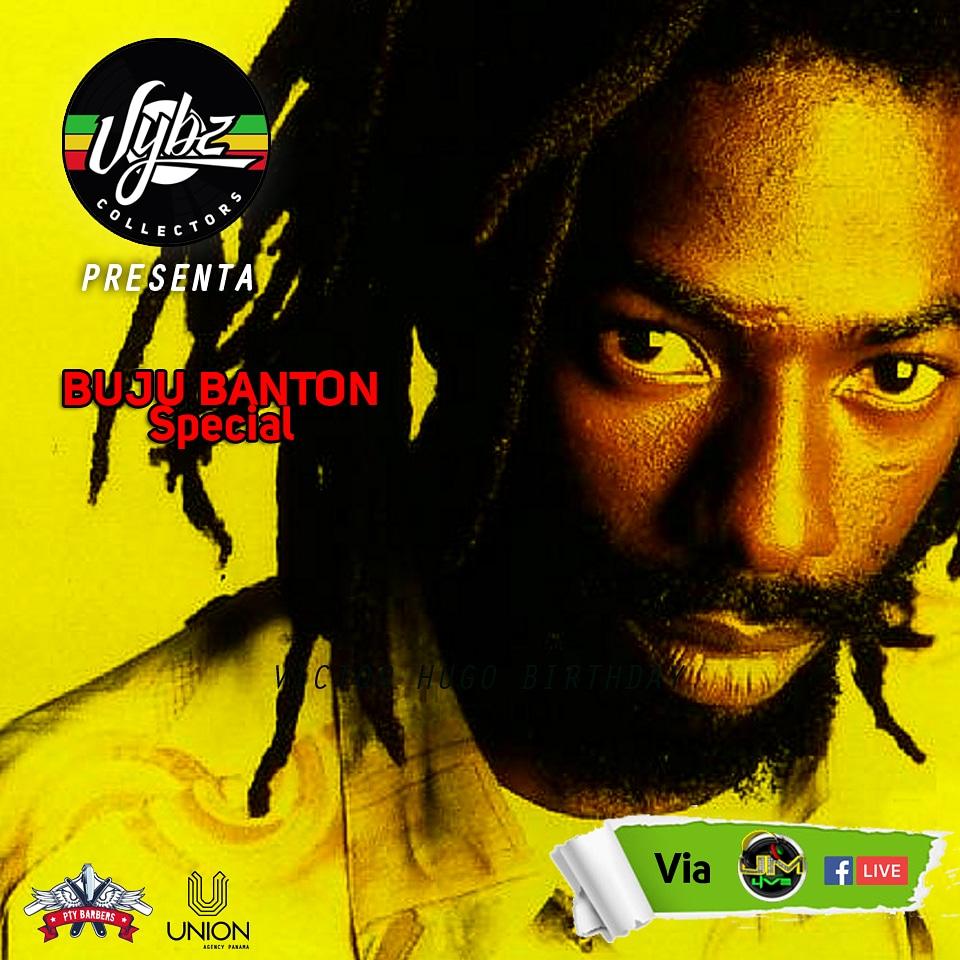 VybzCollectors's tweet photo. Este miercoles desde las 9 por @UrbanMixLive y #facebooklive un especial de la leyenda del #reggae @freeBuju @BujuOfficial @BujuFans @VybzCollectors @RiyiSabotaje @victorhugo507 https://t.co/C26atw6fi6