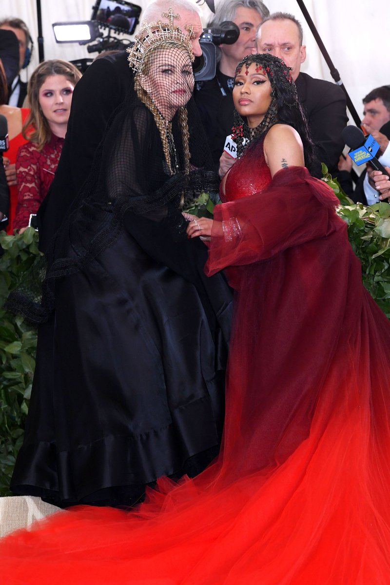 Variety's tweet photo. .@Madonna makes her grand entrance at the #MetGala https://t.co/KGbqRCPSCt https://t.co/Nv45u733l4