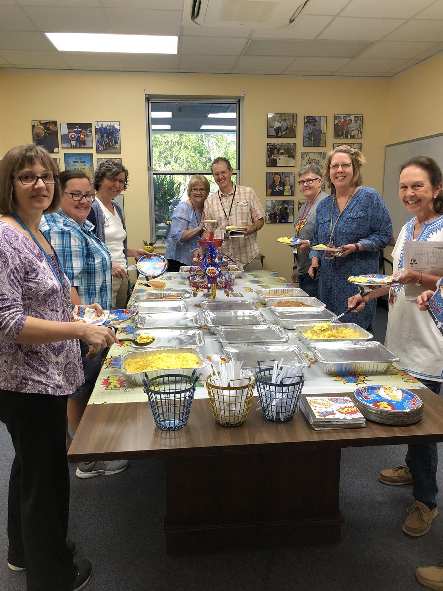 Breakfast for some wonderful people. So grateful for our WHMS teachers and for all the amazing educators in our district.