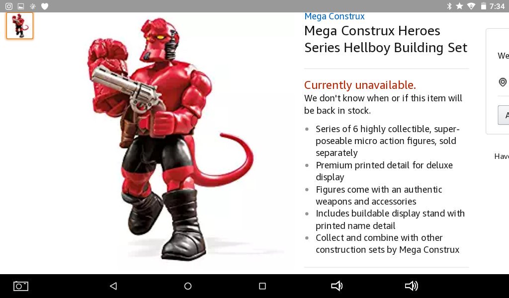 hellboy mega construx