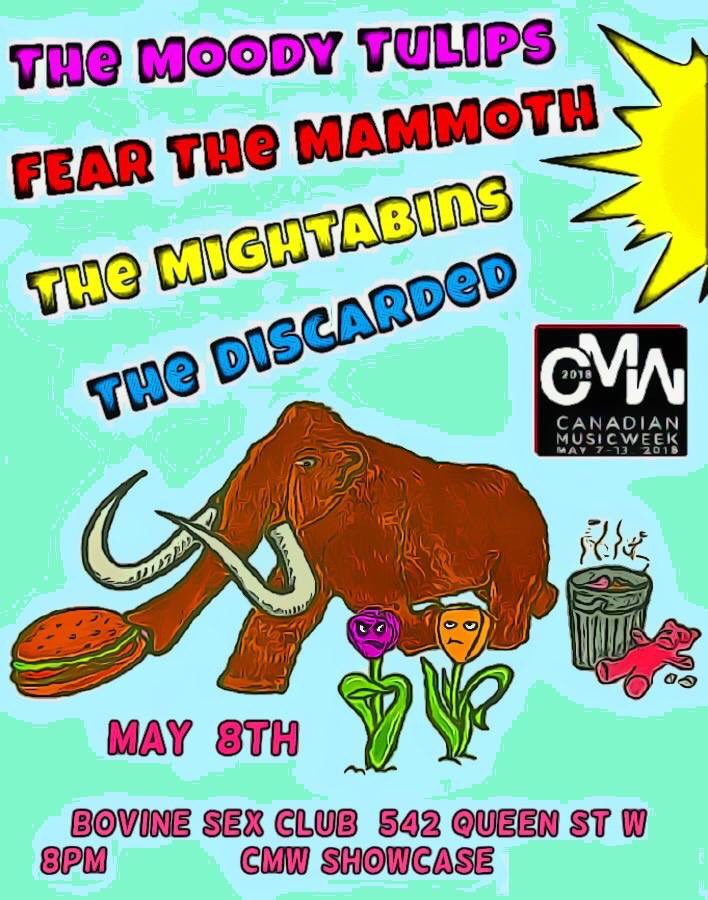 join us Tuesday May 8th for a special CMW showcase at <a href="/bovinesexclub/">Bovine Sex Club</a>! brand new songs on the set list!