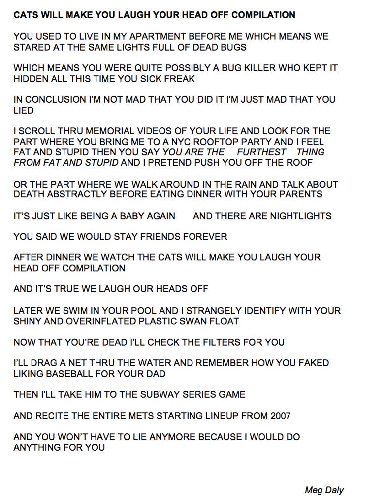 Big Bother On Twitter Compiling A Bunch Of My Poems For My Final