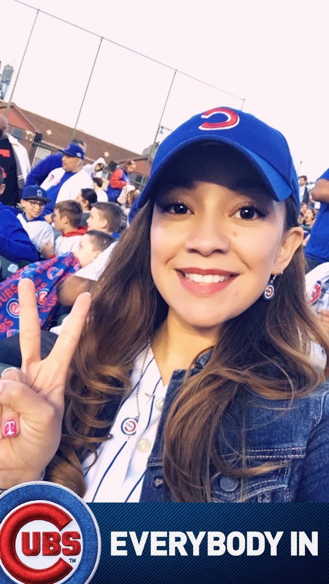Having some #SeriousFun at the @Cubs game, thank you @TMobile and my amazing leader @yes_i_cantu! 🐻⚾️❤️ #lovemycompany #workhardplayhard #gocubbies #EverybodyIn