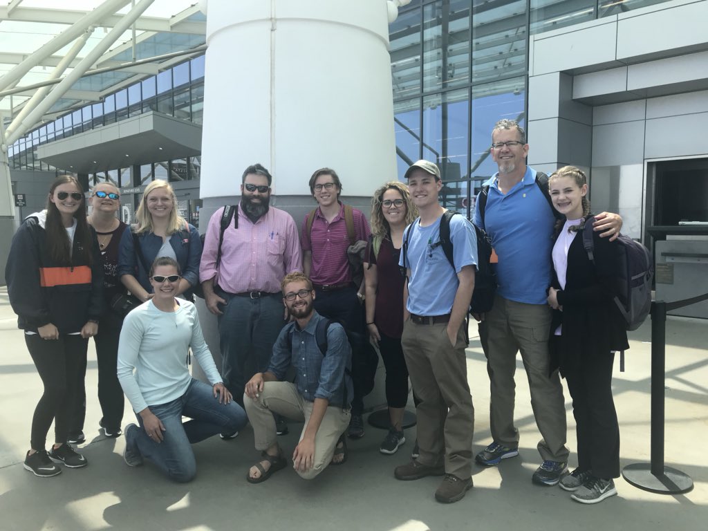 Aaaand they’re off! Students are heading to the Netherlands on this year’s Orr study tour!