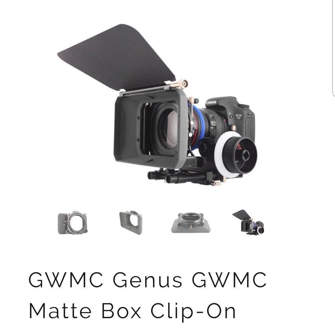 genus_products's tweet photo. Turn your GWMC into a SCRIPTSHADE. Visit our website for more information.
#SCRIPTSHADE #GWMC #GENUSTECH #MATTEBOX #GENUS #FILMS #CAMERA #MOVIES https://t.co/4xCotKqhEA