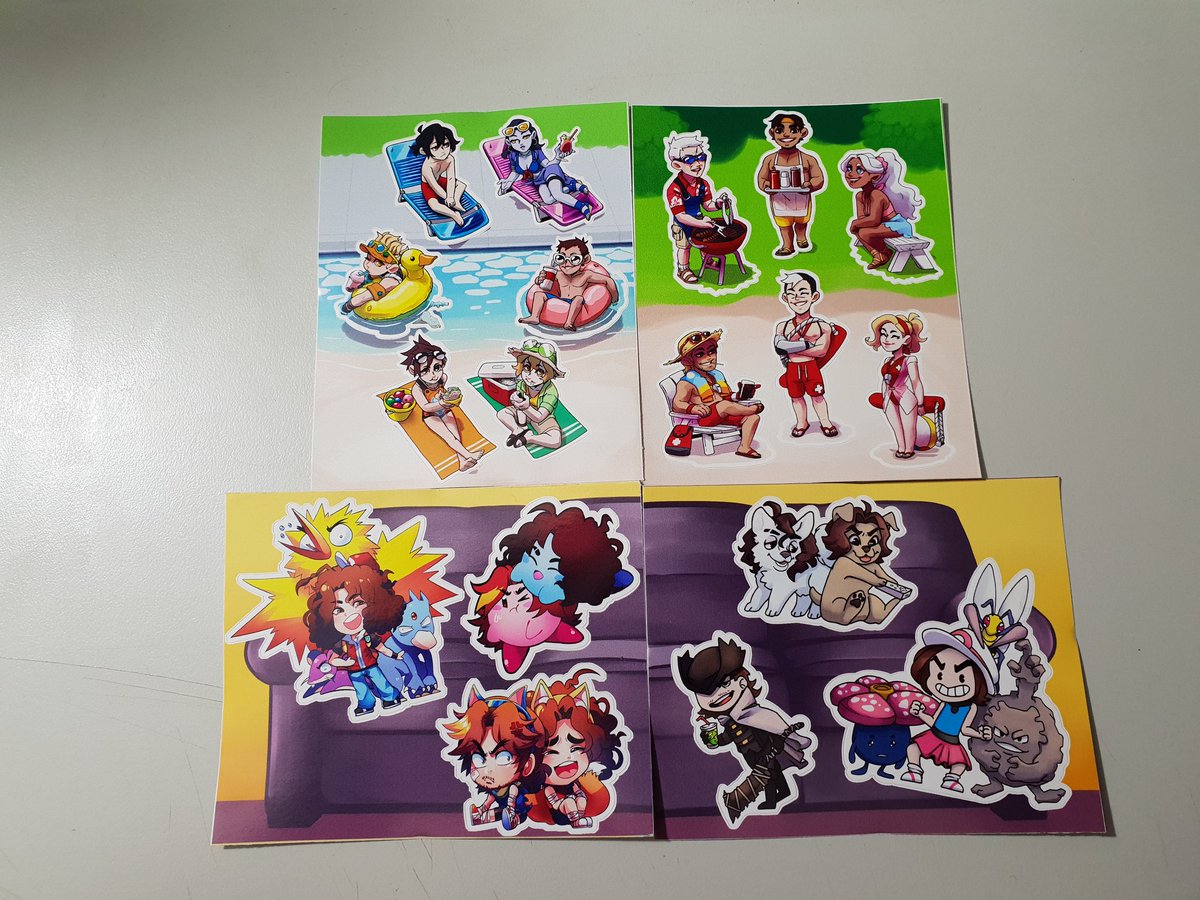 AmberGambEXE's tweet photo. Them stickers gone done arrived https://t.co/avpFF9t0RG