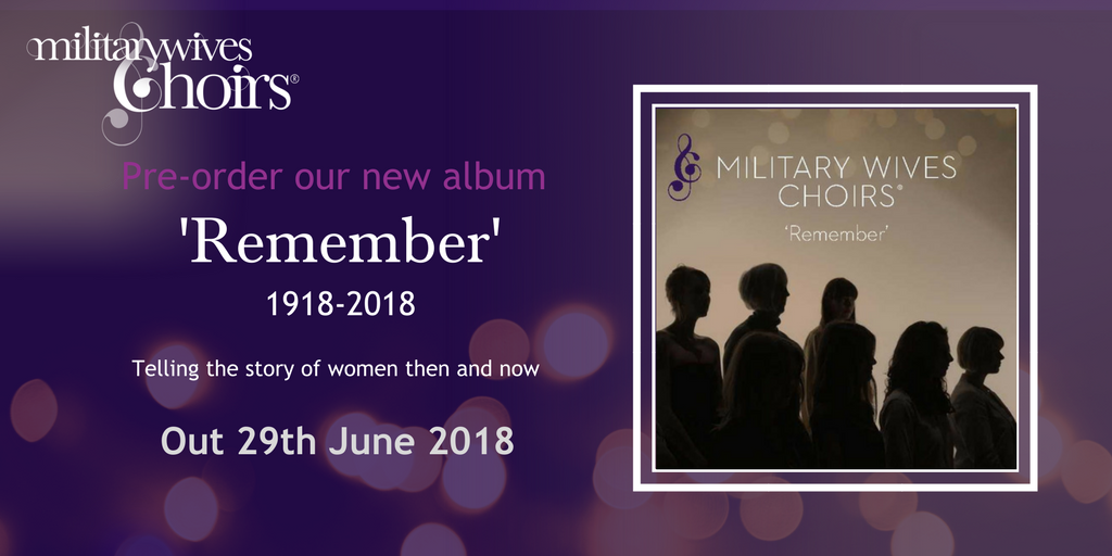 MWChoirs's tweet photo. We’re excited to announce that our new #WWI album, ‘Remember’, is due to be released on 29th June 2018 and is available to pre-order right now on Amazon!: https://t.co/Bf1iGArVfk https://t.co/m2qn0P2HVr