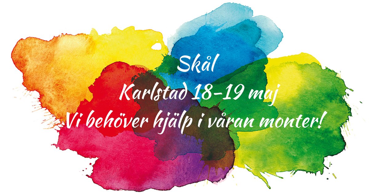Runavodka's tweet image. Vi skulle behöva just din hjälp i Runas monter i Karlstad den 18-19 maj. 
Bor du i karlstad med omnejd eller har vägarna förbi och vill hjälpa till sänd ett mail till Madde@runavodka.se 
Tänk på att biljetterna snart är slut sålda.