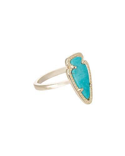 Skylen Ring in Turquoise-8 eastcoastmall.com/skylen-ring-in… #ArrowheadJewelry #ArrowheadRings #BlueArrowheadJewelry #BlueArrowheadRings #BlueCocktailRings #BlueStatementRings #GoldArrowheadJewelry #GoldArrowheadRings #GoldCocktailRings #GoldStatementRings #KendraScottJewelry