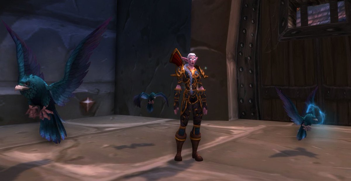 elyenthia's tweet image. dON'T tALK TO me, MY soN, MY son'S SOn, Or hiS SOn, eVER AGAIn. #hunter #CrowSquad #RavenRiflewoman #Warcraft!