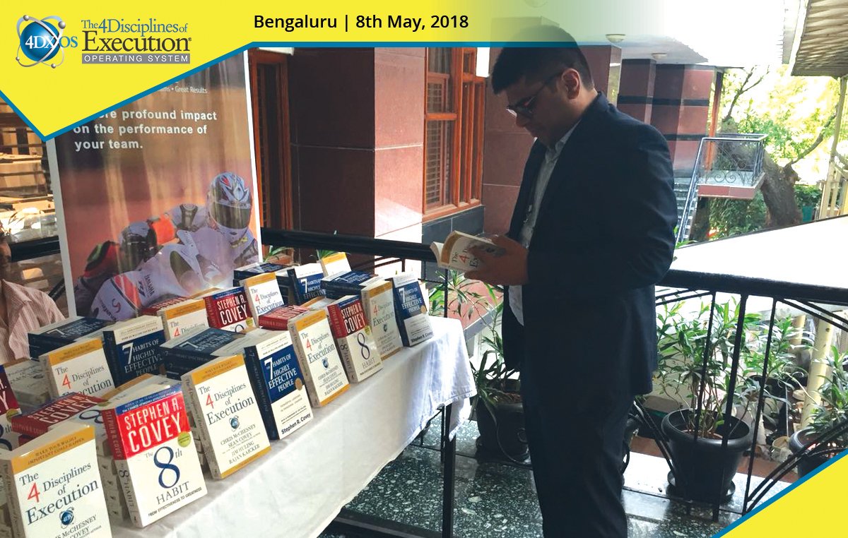 FranklinCovey_I's tweet photo. Senior Leaders attending the #4DXOS launch program in #Bengaluru today being delivered by #JimHuling.

#The4DisiplinesOfExecution #OperatingSystem #FranklinCovey #FranklinCoveyIndia https://t.co/CCxbEZBGCk