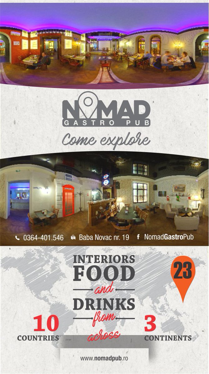 ClujuldeBuzunar's tweet photo. https://t.co/cMSbiRqLjM
Multumim partenerilor nostri!
https://t.co/78NLyCAuUd
#nomadgastropub #restaurant #hartaclujuldebuzunar #hartacluj #clujmap #restaurantcluj https://t.co/7ck3EKzxUl