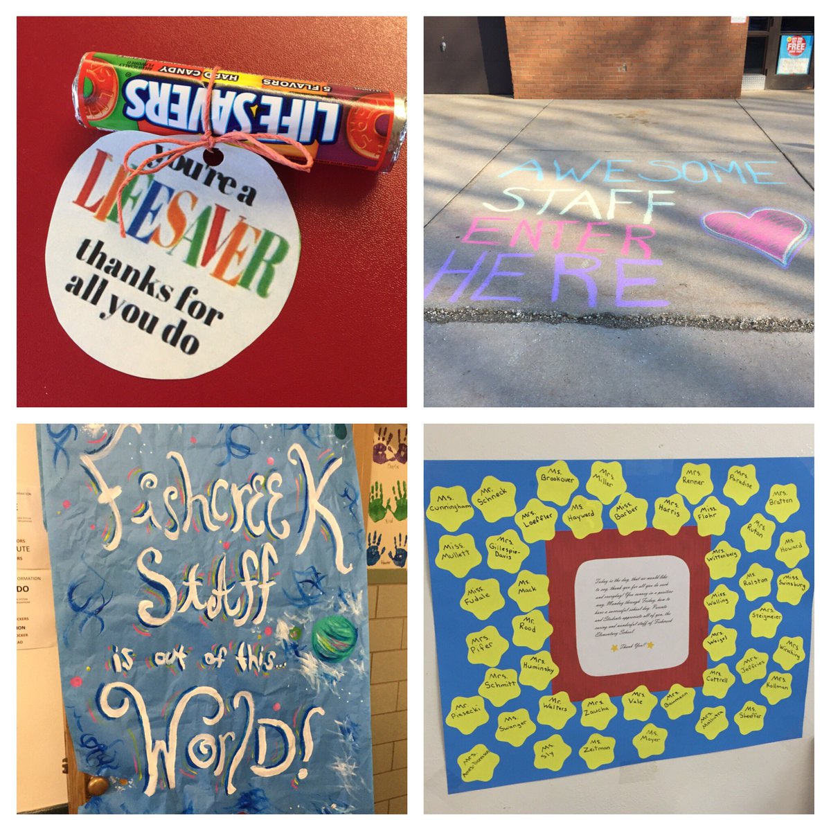 TiffanyHarris55's tweet photo. Love our PTA @FishcreekSMFCSD!! We are so lucky!  #TeacherApprecationWeek https://t.co/Gwo1XOWU8t