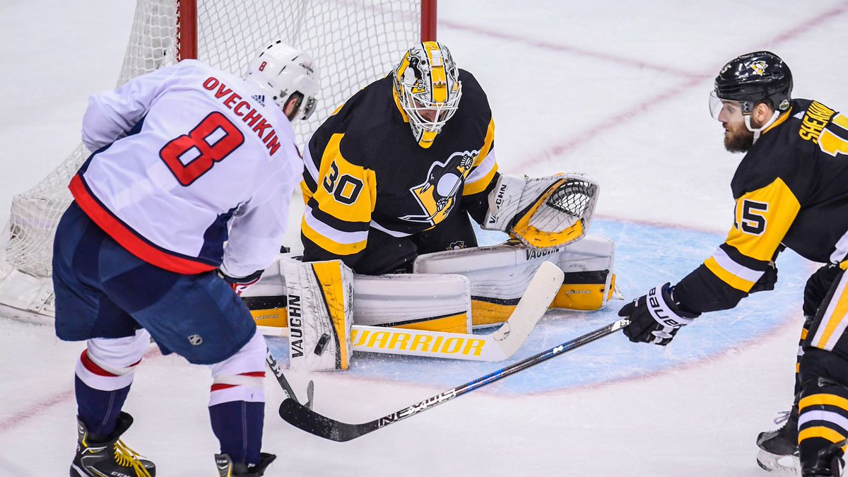 penguins's tweet photo. Coach Sullivan on Murray: "He's a competitor. He's been through a lot of adversity this year. He's a real good person that loves this team and he battles. I think that's the highest compliment you could give a player - and Matt is one of those guys." https://t.co/4KWgXb5VW8