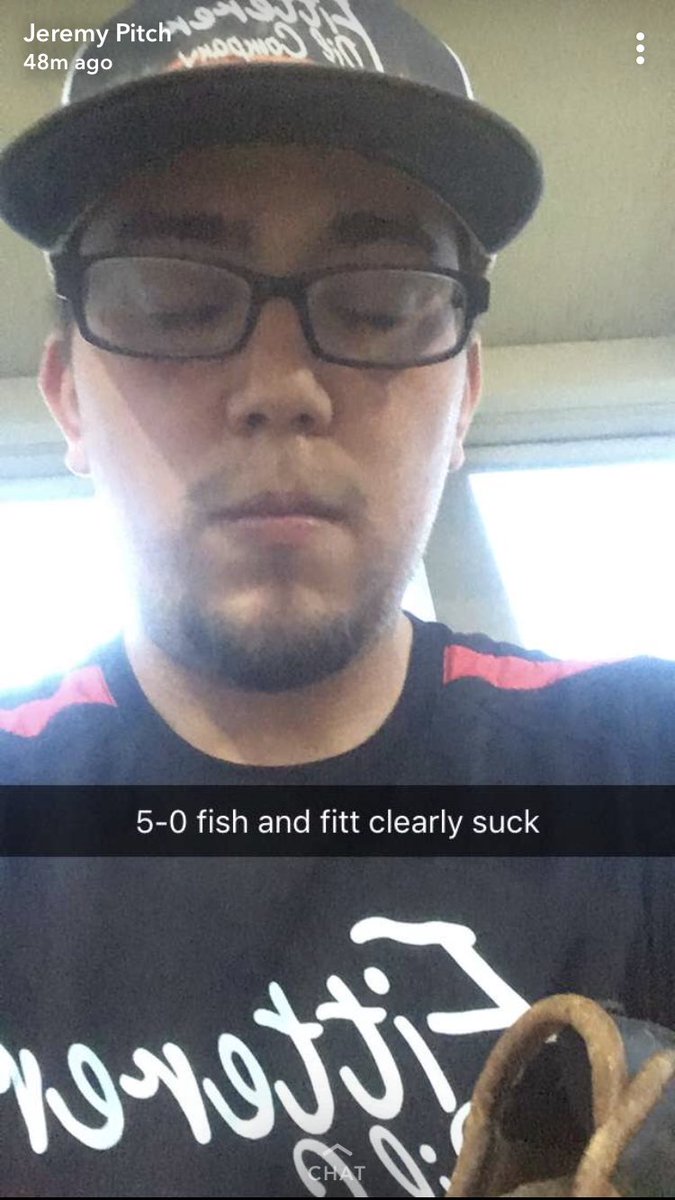 PremierSoftbaII's tweet photo. Coincidence that we are 5-0 after losing fish and fitt? #BabyFat https://t.co/485DLTJgAK