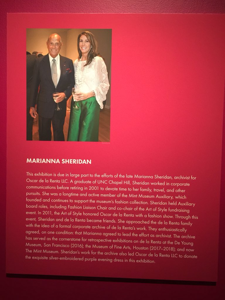 Foundation4girl's tweet photo. Thank you @katsnc1 @WellsFargo @TheMintMuseum for an amazing evening of @OscardelaRenta fashion, food, and fun with @MissAlexisJones #ODLRCLT #LivingOurTruth 
#WhatMattersMost #empoweringwomen https://t.co/k9tJZQK4UX