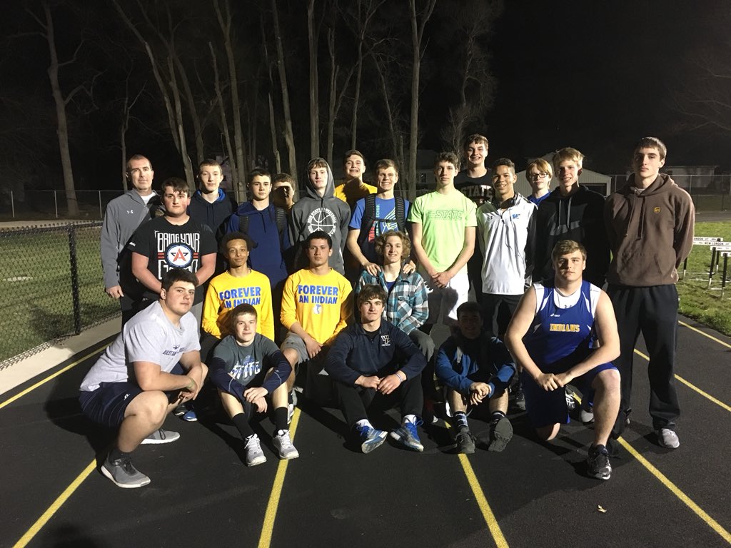 coachtp20's tweet photo. Congrats Men! Proud of you! 2018 SEISC North Division Conference Track Champions! https://t.co/eRqj27w8s3
