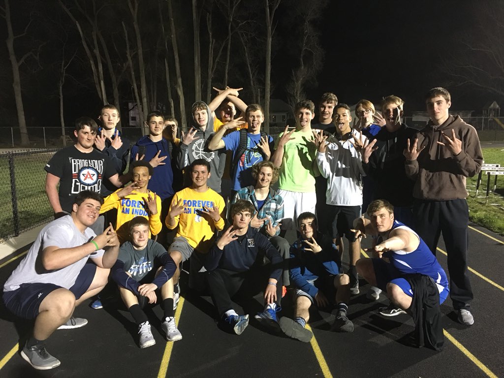 coachtp20's tweet photo. Congrats Men! Proud of you! 2018 SEISC North Division Conference Track Champions! https://t.co/eRqj27w8s3
