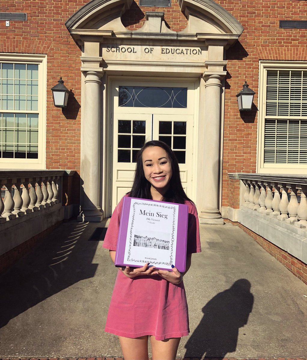 Woohoo! Finished my unit on the Holocaust for 6th grade!! <a href="/SamfordEd/">Samford Orlean Beeson School of Education</a>