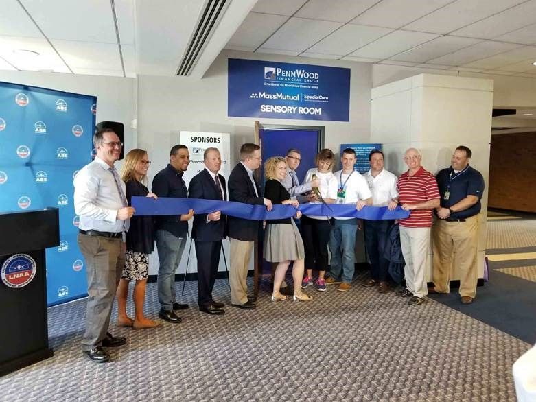 MagellanHealth's tweet photo. Magellan Healthcare is proud to be a sponsor of the new sensory room at Lehigh Valley International Airport (only the third of its kind in the world) https://t.co/nYMy9896mX https://t.co/MFq9XH1eGe