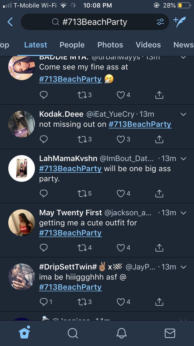 Chayse5050's tweet photo. More People Talking about #713BeachParty than #Rihanna 💀FACTS ‼️ It’s about to be a Movie Houston 👊🏾 https://t.co/hMkCDChgGM