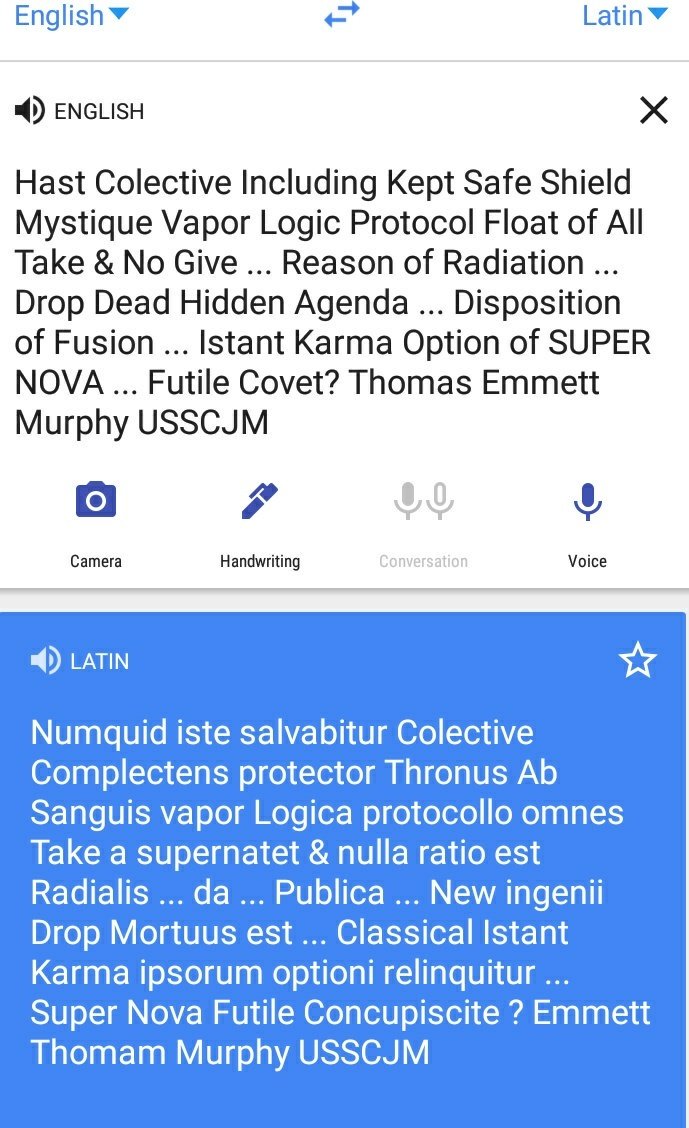 Thomas Emmett Murphy USSCJM