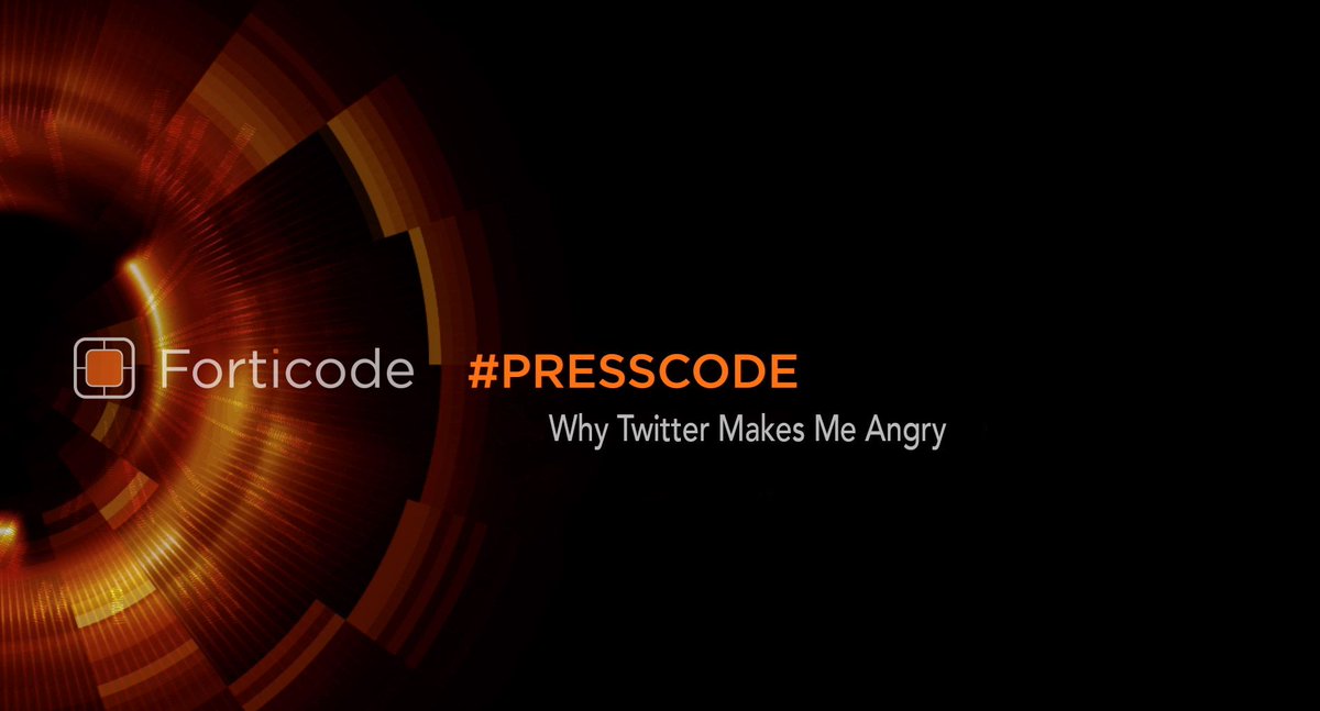 forticode's tweet photo. Why Twitter Makes Me Angry
On Thursday last week, Twitter sent out a press release stating that all 330 million users of its service should change their password based upon the fact that a system error. Learn More: https://t.co/4amgWYCGpO #Cipherise @forticode https://t.co/Ta2gskMWF0