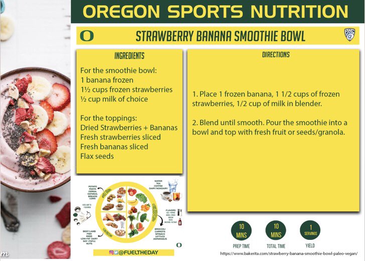 FuelTheDay's tweet photo. Starting the week off with 🍓🍌 #everyonesfav #strawbban https://t.co/zd6Biff0a8
