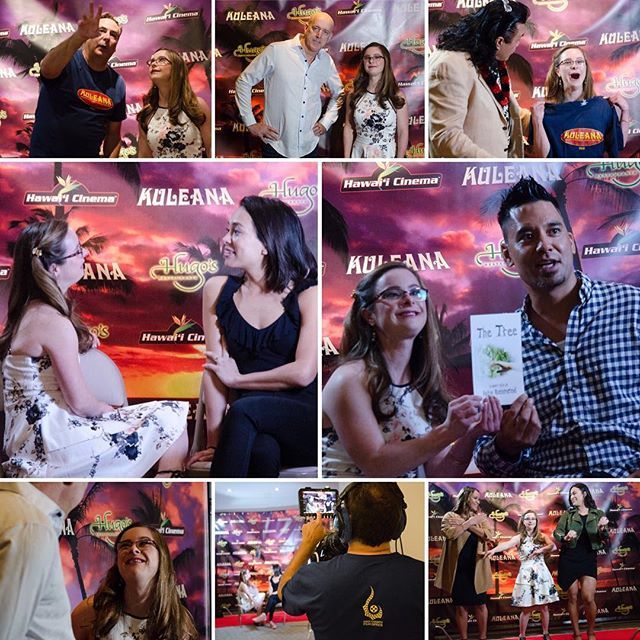 Mahalo to @sarahcpattersoninspired for being our red carpet interviewer Saturday. Your Aloha spirit was felt by all of the cast &amp; crew. #RedCarpet #LAAPFF #Kuleana ift.tt/2rsur6C