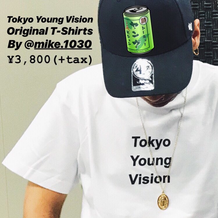 Prepoder】5/1-5/10 TYV Original T-Shirt (White) by MIKE. ¥3800+tax