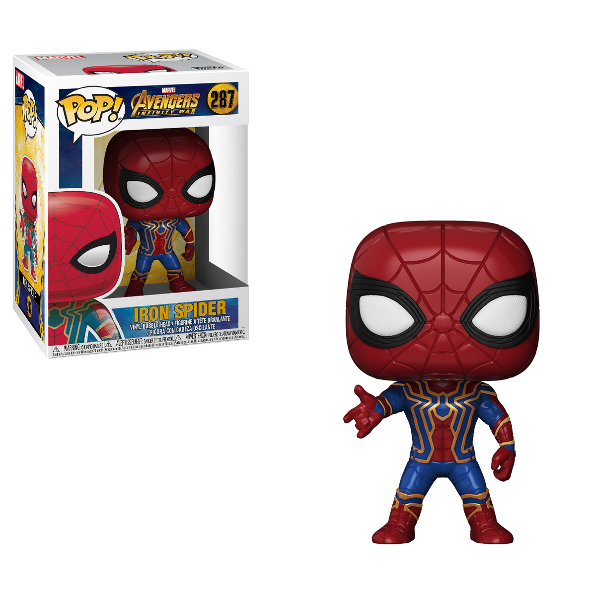 OriginalFunko's tweet photo. RT &amp; follow @OriginalFunko for the chance to win an Iron Spider Pop! #InfinityWar https://t.co/YPsoUOvEDH
