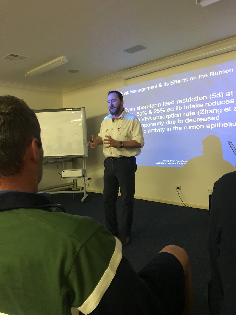 WA Lot Feeders Assoc (@walotfeeders) on Twitter photo Bunk management practices a hot topic of discussion with Paul Cusack at <a href="/AustFeedlots/">Australian Lot Feeders’ Association (ALFA)</a> Nutrition & Milling Workshop in Corrigin WA today. Bunk management practices a hot topic of discussion with Paul Cusack at <a href="/AustFeedlots/">Australian Lot Feeders’ Association (ALFA)</a> Nutrition & Milling Workshop in Corrigin WA today.