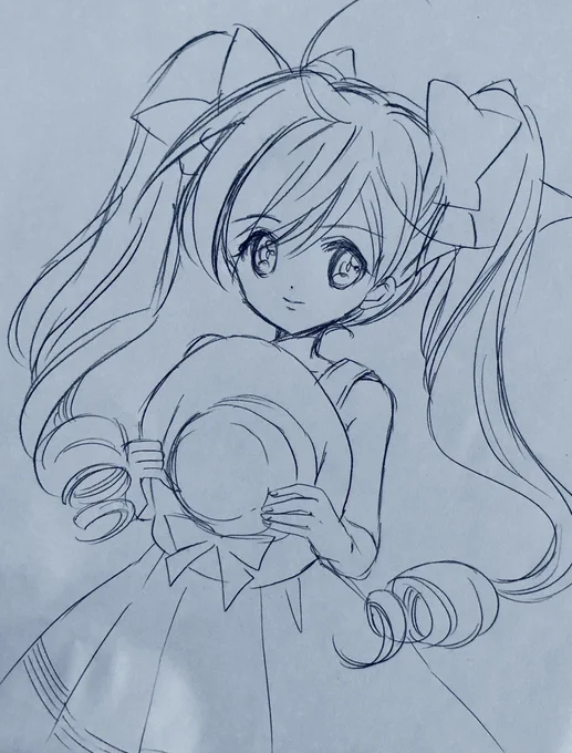 帽子がかかせない季節になってきたけど、髪の毛結んでると帽子かぶりにくいよね
ミルみたいなツインテールをしているわけではありませんが!
風で飛ばされない帽子ばかり探してしまう 
