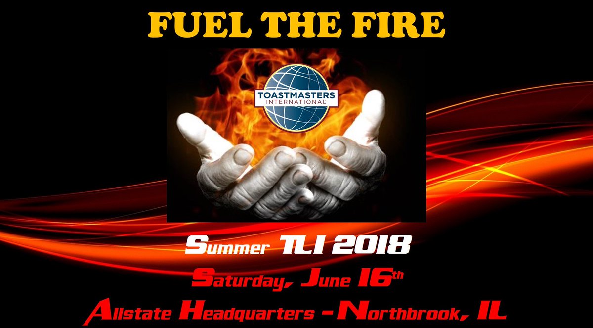Register TODAY for our <a href="/D30Toastmaster/">D30 Toastmasters</a> Summer TLI - "FUEL THE FIRE"! d30summertli2018.eventbrite.com #RoarWithPride #D30Toastmasters #FuelTheFire