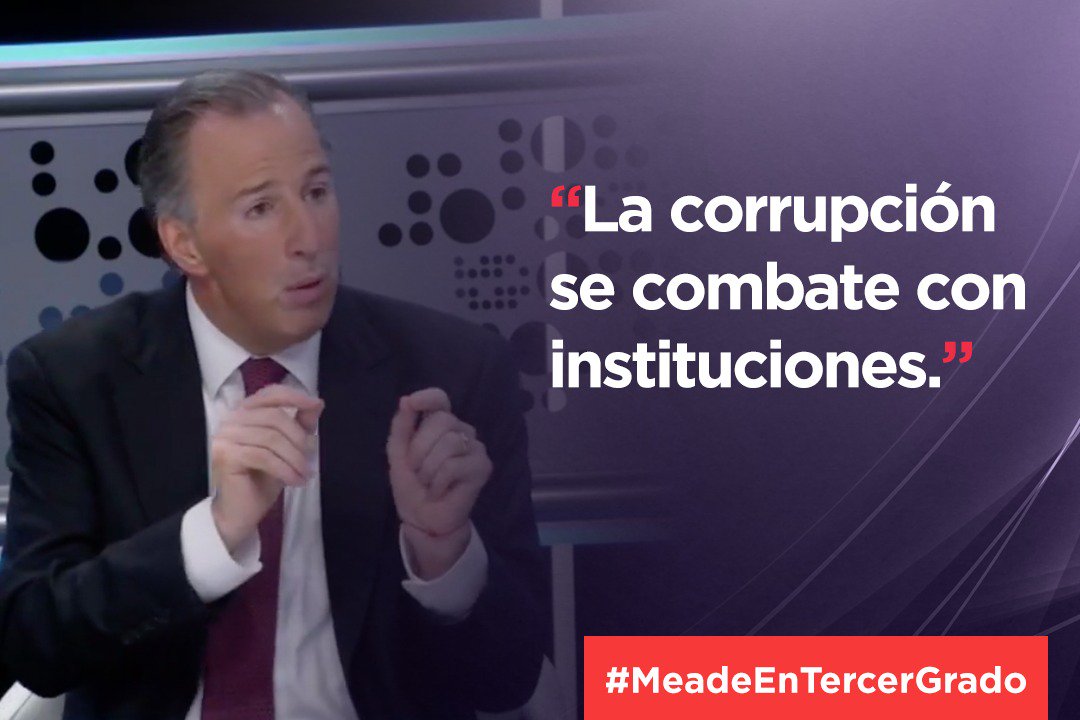 PRI_Nacional's tweet photo. La corrupción y la delincuencia se combaten con instituciones, no con amnistía. Con @JoseAMeadeK nadie por encima de la Ley. #MeadeEnTercerGrado https://t.co/guJUj2fUxc https://t.co/tSzb2DWSui