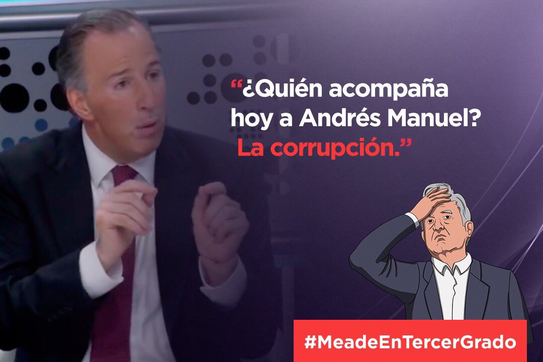 MaricelaMVS's tweet photo. #YoConMeade2018 #MeadeEnTercerGrado @JoseAMeadeK el candidato más Honesto. https://t.co/hVFXQSIBRO